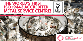 Steel Dynamics world’s first ISO 19443 accredited metal service centre