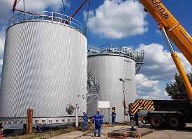 Gpi delivers 4 stainless steel tanks for Steam Project