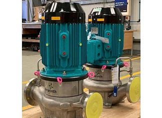 Amarinth delivers vertical in-line pumps to EDF