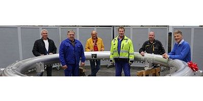 BUTTING celebrates the delivery of the 1000th tube ring