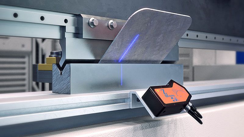 Inline metal bending control with autonomous laser profiler