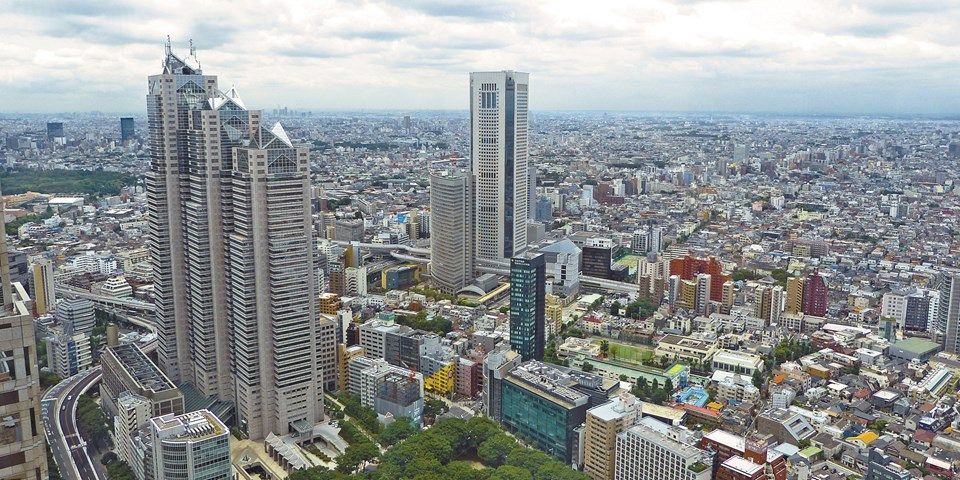 Cityscape of Tokyo
