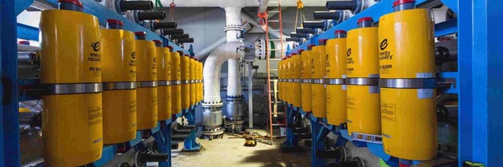 Energy Recovery supplied ERDs for the Carlsbad desalination plant.