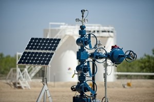 Chesapeake installation at the Eagle Ford shale in Texas, USA.