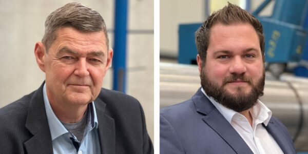 Recent additions to the international sales team include Richard Burgdorf (left) and Tobias Wagener.