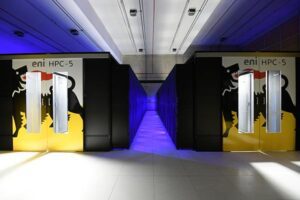 ENI’s HPC5 supercomputer is used to identify new resources and develop the energies of tomorrow. Coupled with its predecessor HPC4, it can perform 70 trillion calculations per second.