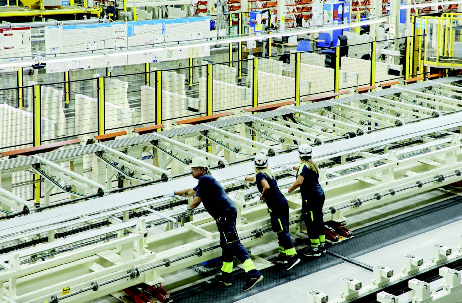 Inside a tube mill of Alleima (formerly Sandvik Material Technologies).