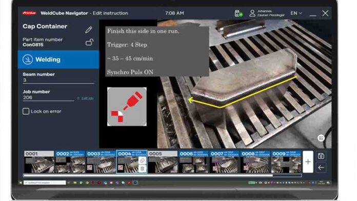 Fronius WeldCube Navigator available for TPS i