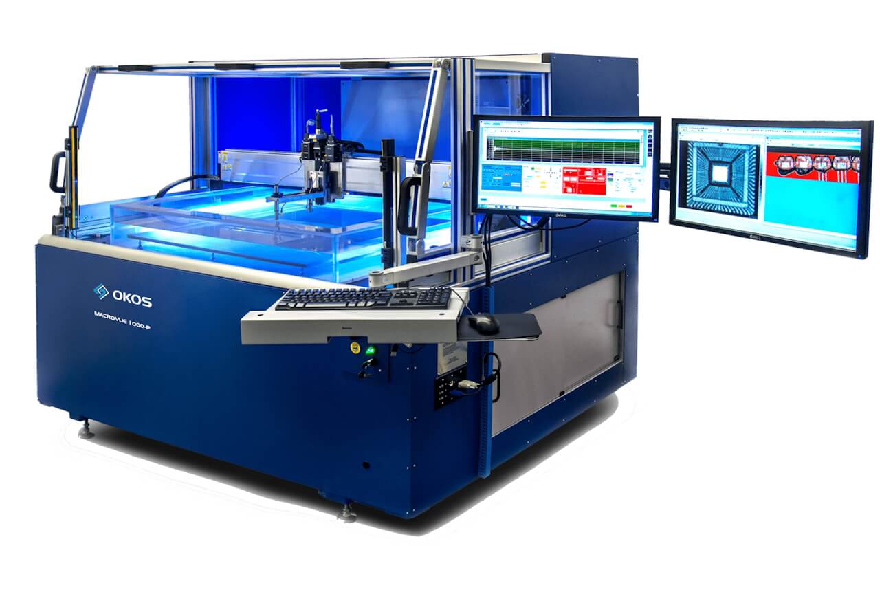 Advanced, phased array Scanning Acoustic Microscopy works by directing focused sound from a transducer at a small point on a target object. Photo © OKOS