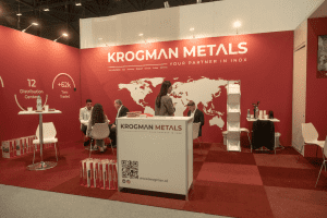 Krogman Metals enhances its global presence through events such as Stainless Steel World expo.