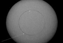 Crack Image Quality Indicators A tooling specimen with a manufaturered circular crack. Photo by NASA