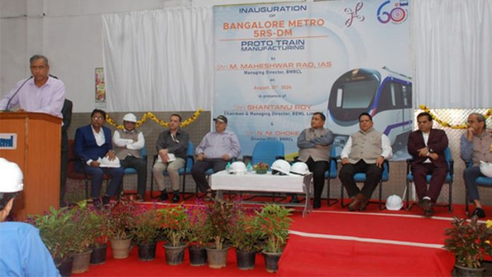 BEML launches driverless Metro trainsets in Bangalore