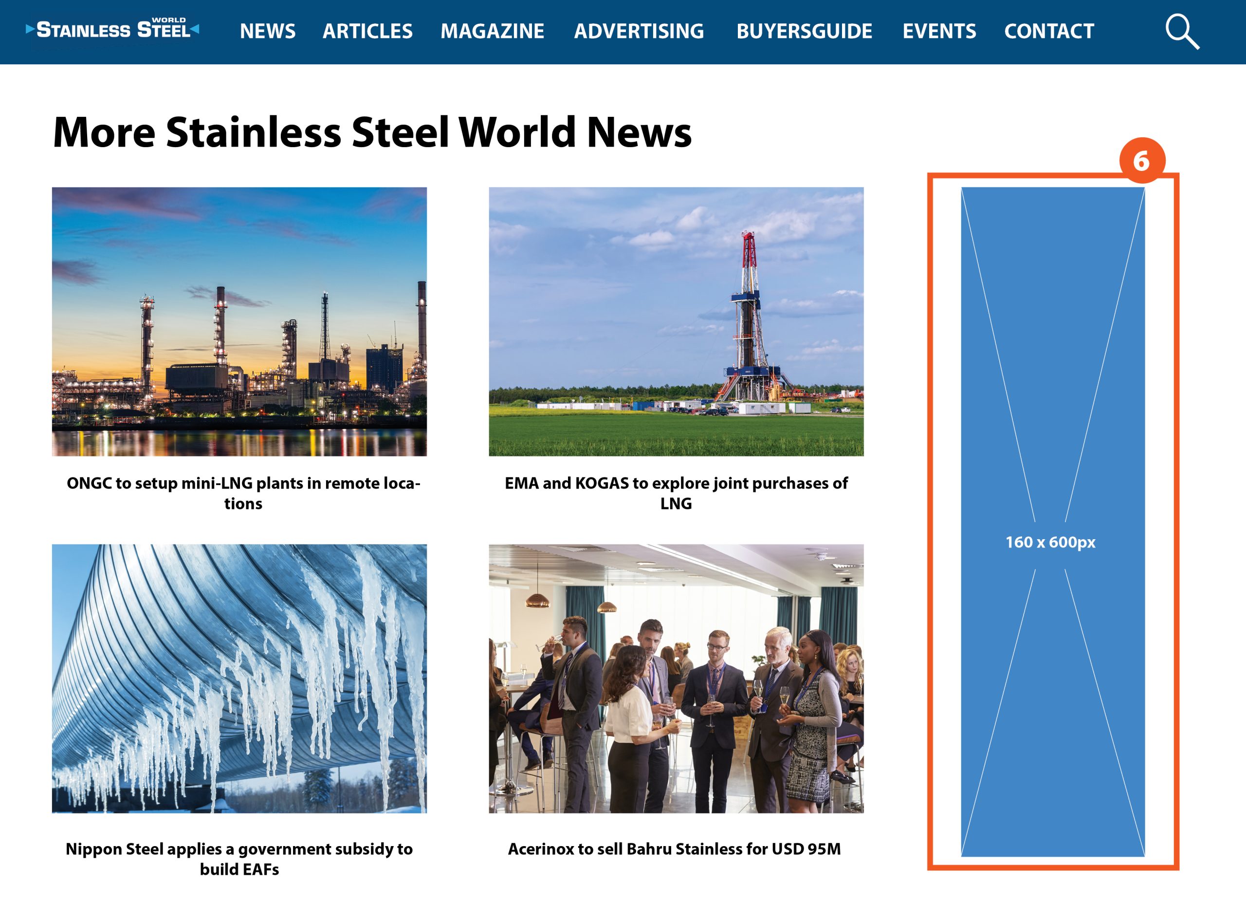 Homepage Skyscraper Banner Stainless Steel World Skyscraper Banner