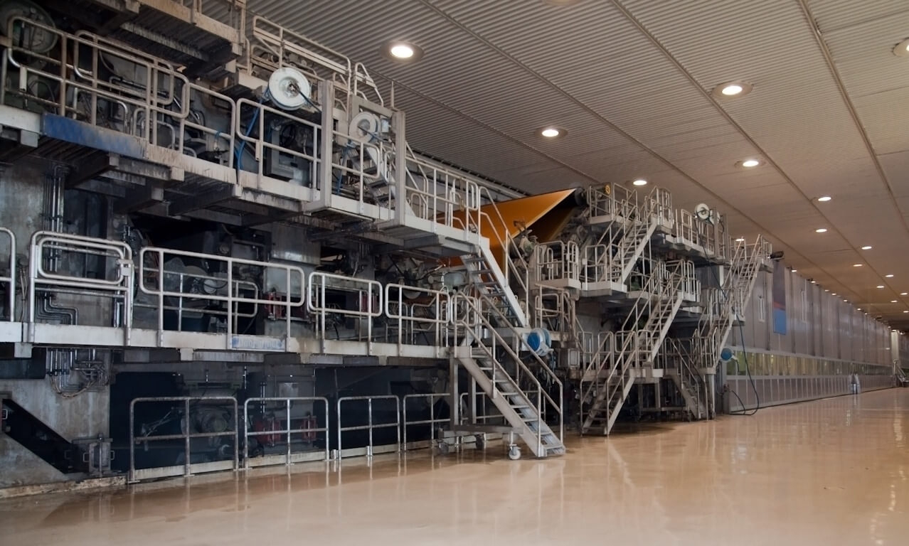 Fourdrinier paper machine The papermaking machine is often called a Fourdrinier, after Henry Fourdrinier who invented the first industrial paper processor in 1806. ©Dreamstime.