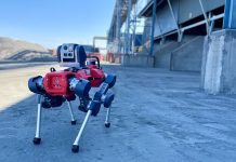 Utilising robots for safety inspection ANYbotics robot 'dog'