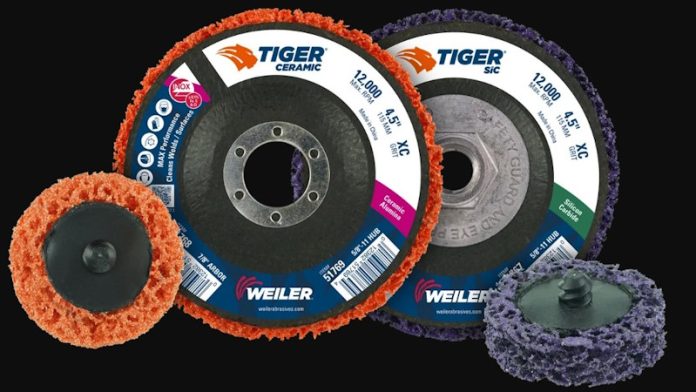Weiler introduces Tiger® Ceramic and Silicon Carbide