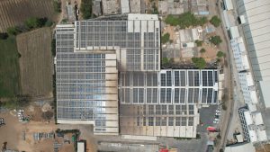 An additional four megawatts of solar capacity will soon be added to the company’s one-megawatt solar power plant output, thereby fulfilling all of its energy needs.