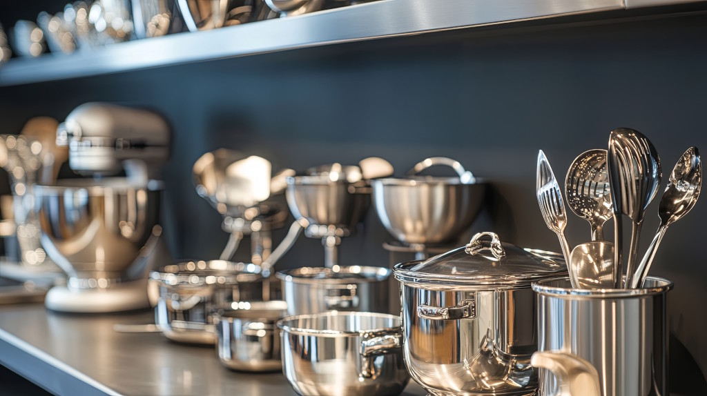 Stainless steel is an intrinsically safe and environmentally responsible choice for cookware. Photo: Dreamstime