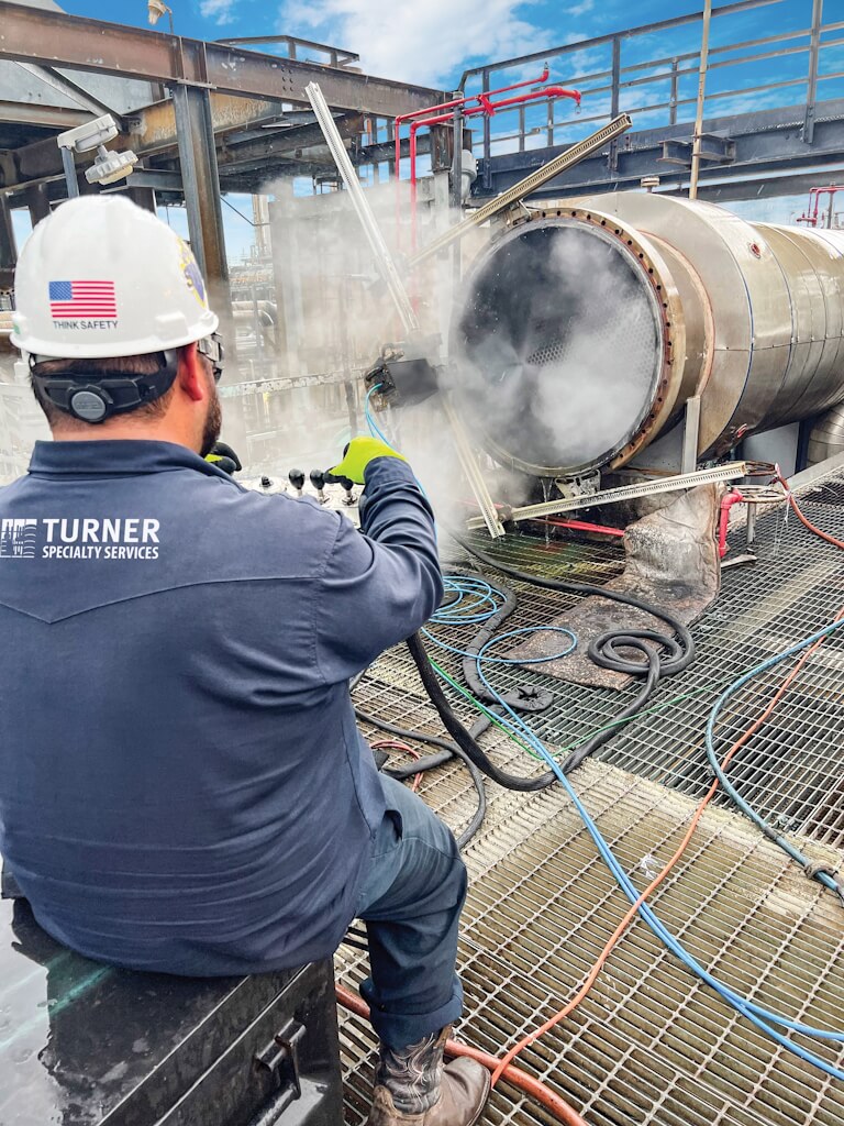 Doug Sinitiere offers support across a spectrum of oil & gas industry services, including construction, fabrication and specialized maintenance. Photo courtesy of Turner Industries. Doug Sinitiere offers support across a spectrum of oil & gas industry services, including construction, fabrication and specialized maintenance. Photo courtesy of Turner Industries.