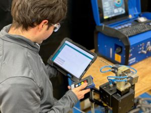 Automated processes can reduce material waste as less reworking is required and high-quality results are easier to reproduce. Source: Gesellschaft für Wolfram Industrie mbH