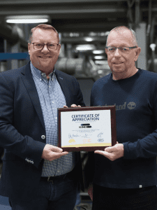 Markus and Ralf are proud of their company’s ongoing contribution to the prestigious ITER project.