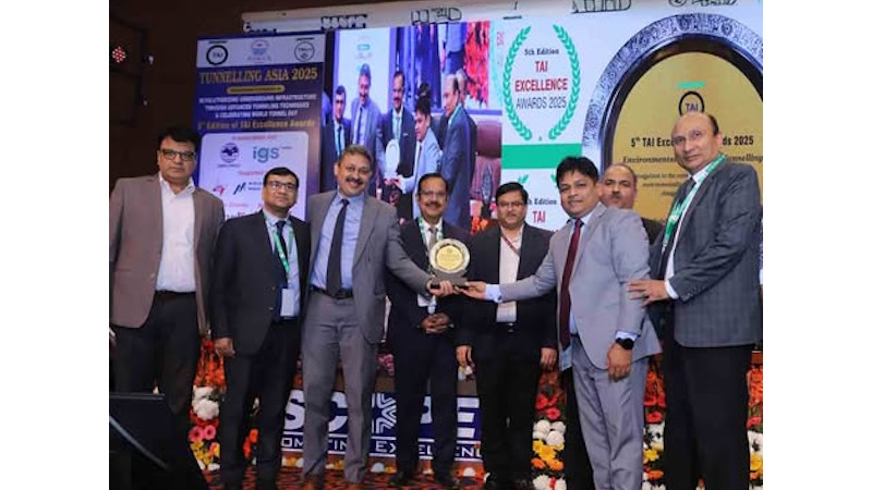 Jindal Stainless Steelway wins Green Tunnelling Award Jindal Stainless Steelway wins “Green Tunnelling Award”